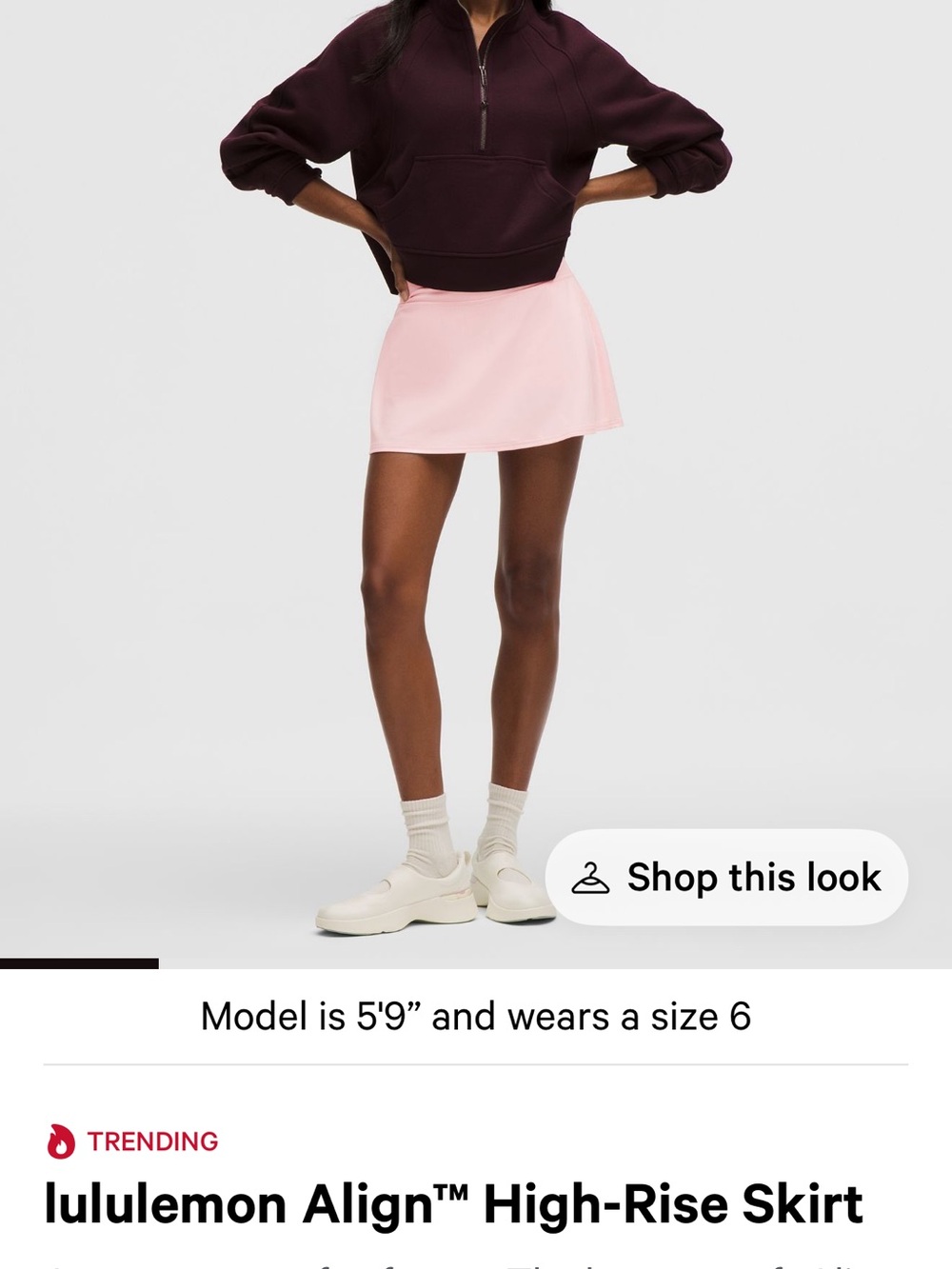 lululemon athletica White Retail Hang Tag with Price